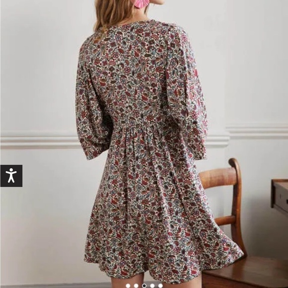 BODEN Easy Jersey Empire Mini Dress
Ivory Oriental Paradise Relaxed Sz 12 - Picture 3 of 14